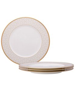 Noritake Ble Pearl Set Of 4 Dinner Plates, 11