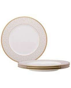 Noritake Ble Pearl Set Of 4 Dinner Plates, 11