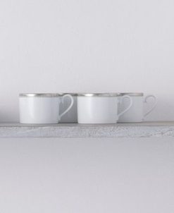 Noritake Whiteridge Platinum Set Of 4 Cups, 8-1/2 Oz. -VilleroyBoch shop 22934496 fpx