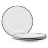 Noritake Whiteridge Platinum Set Of 4 Salad Plates, 8-1/4 1 Noritake Whiteridge Platinum Set Of 4 Salad Plates, 8-1/4 -VilleroyBoch shop 22934536 fpx