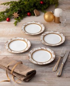 Noritake Charlotta Gold Set Of 4 Holiday Harvest Appetizer Plates, 6-1/4 6 Noritake Charlotta Gold Set Of 4 Holiday Harvest Appetizer Plates, 6-1/4 -VilleroyBoch shop 22935832 fpx