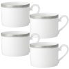 Noritake Whiteridge Platinum Set Of 4 Cups, 8-1/2 Oz. 2 Noritake Whiteridge Platinum Set Of 4 Cups, 8-1/2 Oz. -VilleroyBoch shop 22935853 fpx