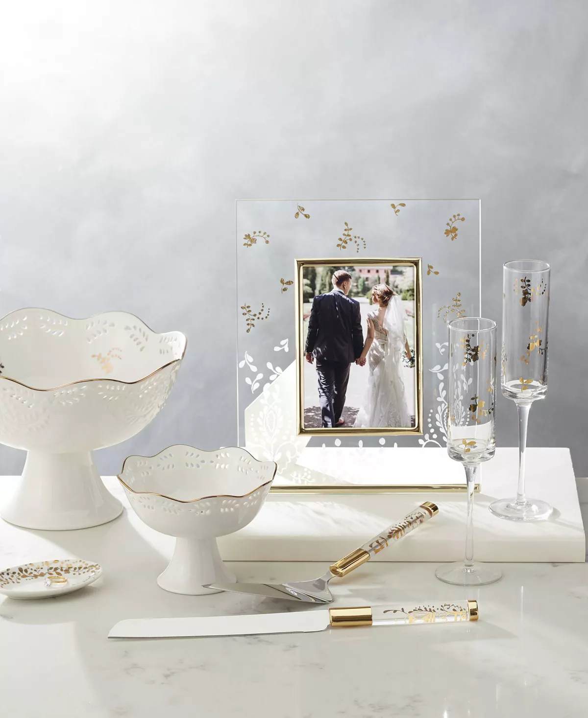 Lenox Opal Innocence Flute Pair - Image 3