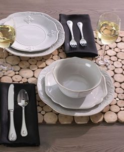 Lenox Dinnerware, French Perle Bead White Dinner Plate -VilleroyBoch shop 23066541 fpx