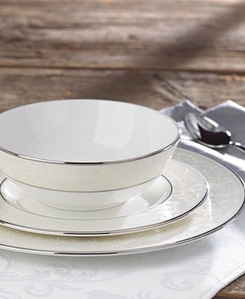 Dinnerware, Opal Innocence 3-Piece Place Setting Lenox Dinnerware, Opal Innocence 3-Piece Place Setting -VilleroyBoch shop