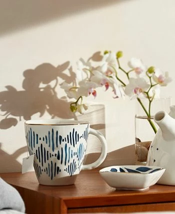 Lenox Blue Bay Set/4 Assorted Dessert Mugs - Image 3