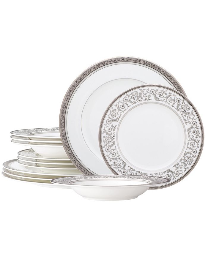 Noritake Summit 12 Piece Set, Service For 4 3 Noritake Summit 12 Piece Set, Service For 4