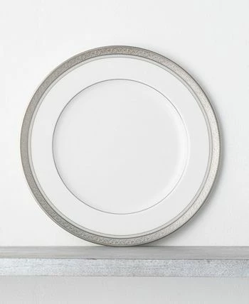 Noritake Summit Platinum Set Of 4 Dinner Plates, Service For 4 - Image 3