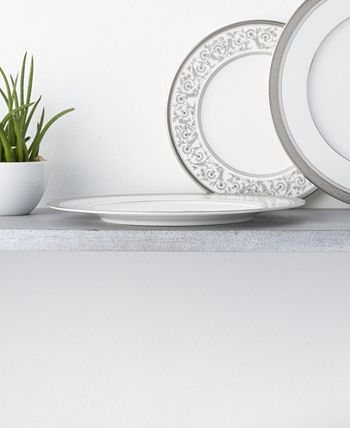 Summit Platinum Set Of 4 Dinner Plates, Service For 4 Noritake Summit Platinum Set Of 4 Dinner Plates, Service For 4 -VilleroyBoch shop