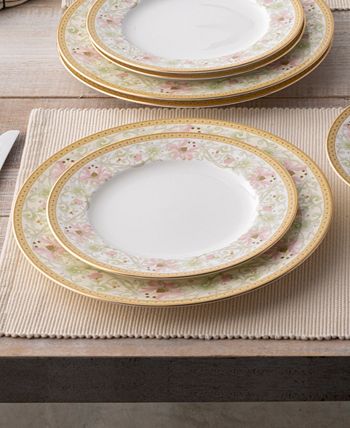 Blooming Splendor Set Of 4 Dinner Plates, Service For 4 Noritake Blooming Splendor Set Of 4 Dinner Plates, Service For 4 -VilleroyBoch shop