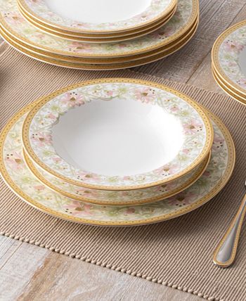 Blooming Splendor Set Of 4 Soup Bowls, Service For 4 Noritake Blooming Splendor Set Of 4 Soup Bowls, Service For 4 -VilleroyBoch shop