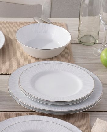Glacier Platinum 12 Piece Set, Service For 4 Noritake Glacier Platinum 12 Piece Set, Service For 4 -VilleroyBoch shop