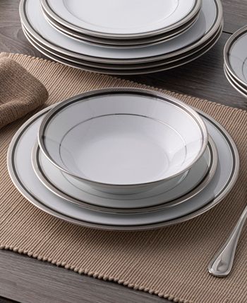 Noritake Austin Platinum 12 Piece Set, Service For 4 5 Noritake Austin Platinum 12 Piece Set, Service For 4 - Image 3