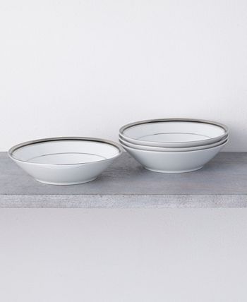 Austin Platinum Set Of 4 Soup Bowls, Service For 4 Noritake Austin Platinum Set Of 4 Soup Bowls, Service For 4 -VilleroyBoch shop