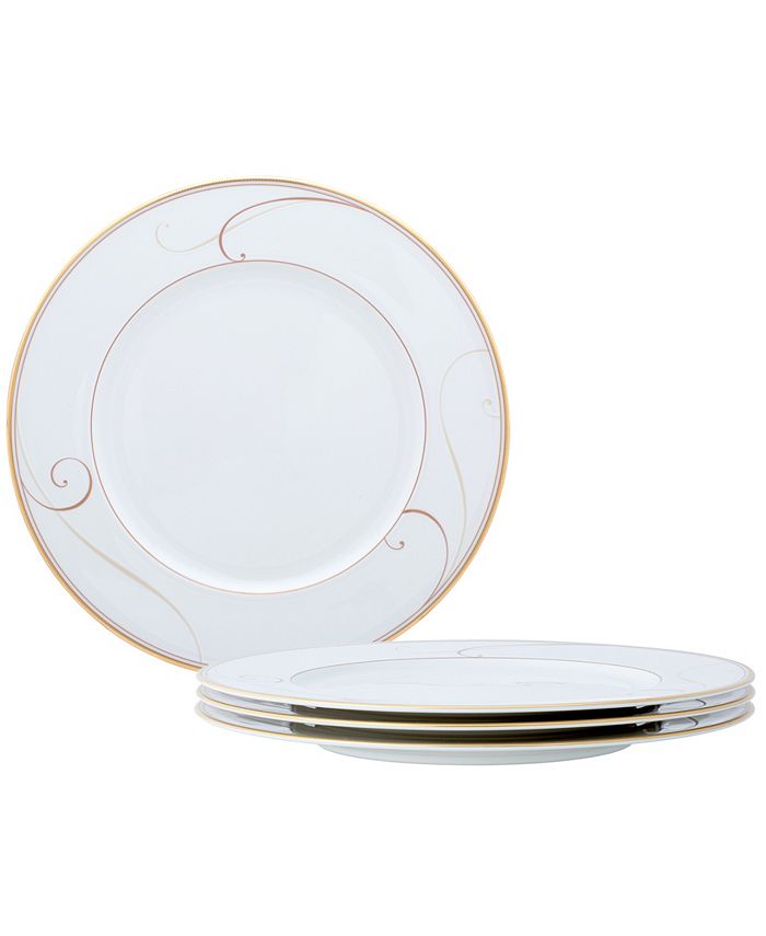 Noritake Golden Wave Set Of 4 Dinner Plates, Service For 4 3 Noritake Golden Wave Set Of 4 Dinner Plates, Service For 4