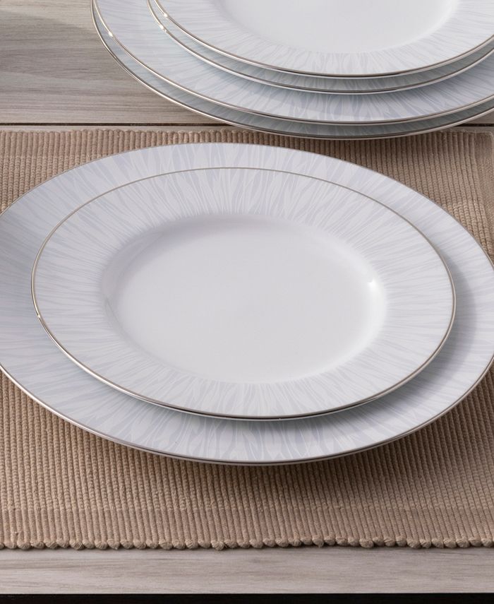 Noritake Glacier Platinum Set Of 4 Salad Plates, Service For 4 6 Noritake Glacier Platinum Set Of 4 Salad Plates, Service For 4 - Image 4