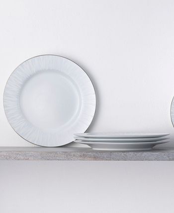 Noritake Glacier Platinum Set Of 4 Dinner Plates, Service For 4 9 Noritake Glacier Platinum Set Of 4 Dinner Plates, Service For 4 - Image 7