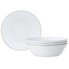 Noritake Glacier Platinum Set Of 4 Soup Bowls, Service For 4 -VilleroyBoch shop 23138642 fpx