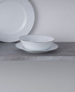 Noritake Glacier Platinum Set Of 4 Soup Bowls, Service For 4 4 Noritake Glacier Platinum Set Of 4 Soup Bowls, Service For 4 -VilleroyBoch shop 23138644 fpx