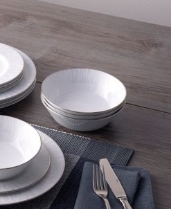 Noritake Glacier Platinum Set Of 4 Soup Bowls, Service For 4 7 Noritake Glacier Platinum Set Of 4 Soup Bowls, Service For 4 -VilleroyBoch shop 23138647 fpx