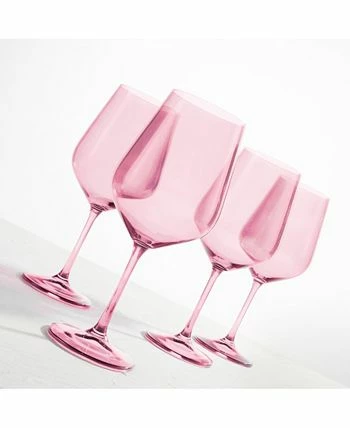 Godinger Sheer Stemmed Wine Glasses, Set Of 4 - Image 2