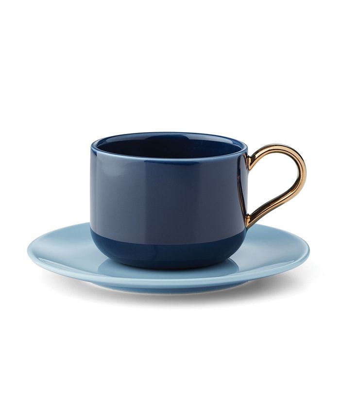 Make It Pop Cup Saucer Set Kate Spade New York Make It Pop Cup Saucer Set -VilleroyBoch shop