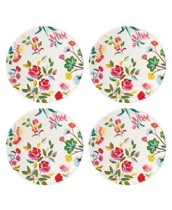 Kate Spade New York Garden Floral Accent Plates, Set Of 4