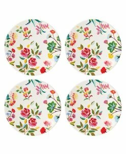 Kate Spade New York Garden Floral Accent Plates, Set Of 4