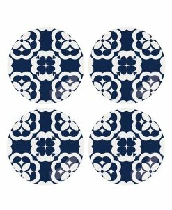Kate Spade New York Elegant Geo Accent Plates, Set Of 4