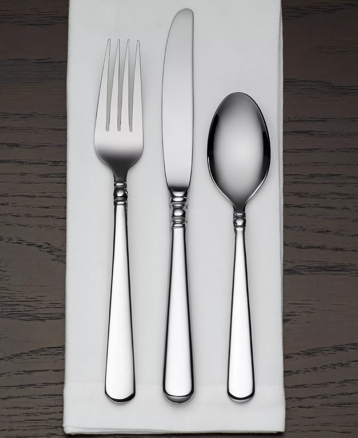 Lenox Pearl Platinum 5 Piece Place Setting 6 Lenox Pearl Platinum 5 Piece Place Setting - Image 4