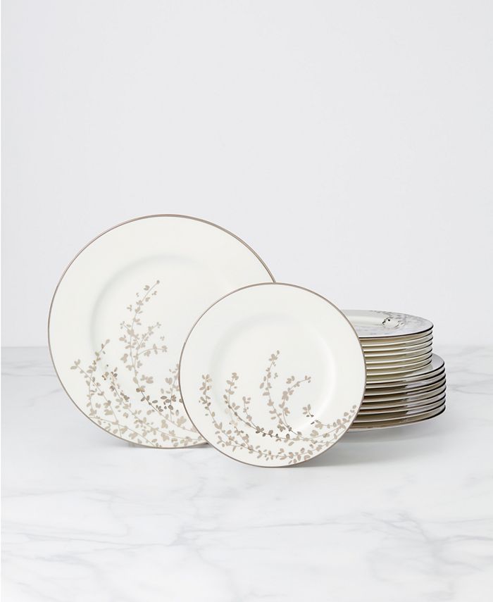 Kate Spade New York Gardner Street Dinnerware 16 Piece Set, Service For 8 4 Kate Spade New York Gardner Street Dinnerware 16 Piece Set, Service For 8 - Image 2