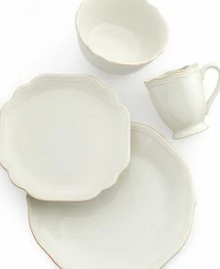 Lenox Dinnerware, French Perle Bead White Collection