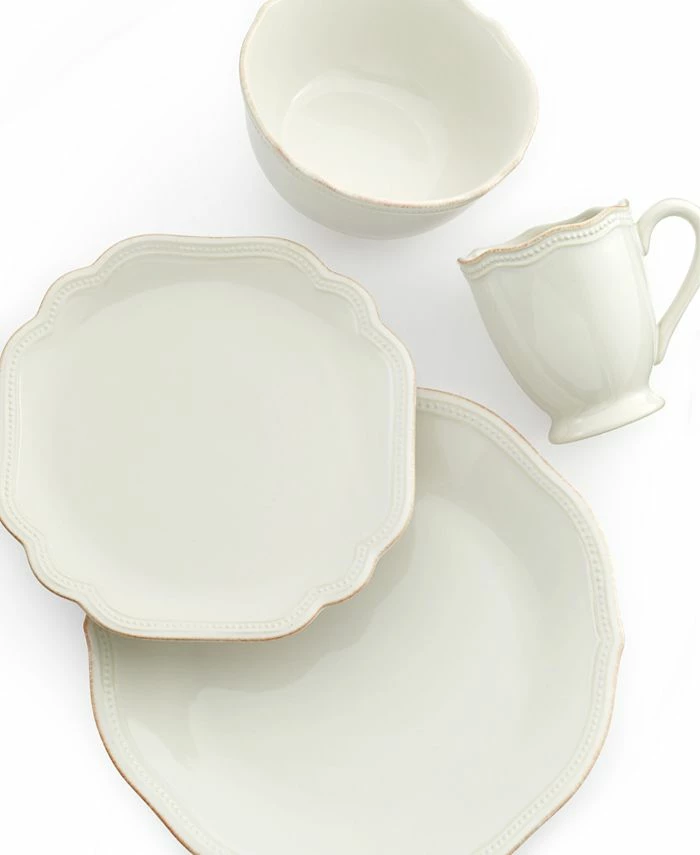Lenox Dinnerware, French Perle Bead White Collection