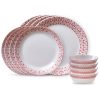 Corelle Expressions Graphic Stitch 12-Piece Dinnerware Set 1 Corelle Expressions Graphic Stitch 12-Piece Dinnerware Set -VilleroyBoch shop 23233752 fpx
