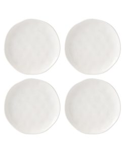 Lenox Bay Solid Colors 4 Piece Accent Plate Set, Service For 4