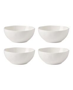Lenox Bay Solid Colors 4 Piece All-Purpose Bowl Set, Service For 4