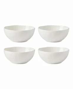 Lenox Bay Solid Colors 4 Piece All-Purpose Bowl Set, Service For 4