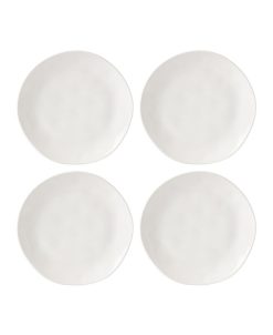 Lenox Bay Colors Solid 4 Piece Dinner Plate Set, Service For 4