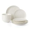 Lenox Bay Colors Solid 12 Piece Dinnerware Set, Service For 4 -VilleroyBoch shop 23255553 fpx