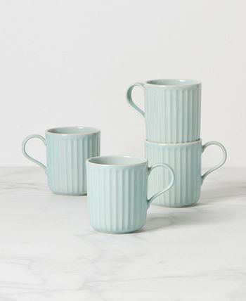 French Perle Solid 4 Piece Mug Set, Service For 4 Lenox French Perle Solid 4 Piece Mug Set, Service For 4 -VilleroyBoch shop