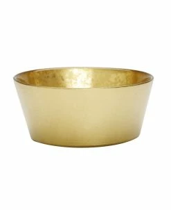 Classic Touch Raised Rim Design Glitter Bowl