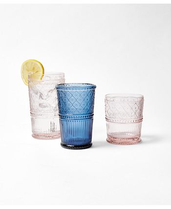 Godinger Claro Modern Vintage Tumbler Glasses, Set Of Four, 12 Oz 4 Godinger Claro Modern Vintage Tumbler Glasses, Set Of Four, 12 Oz - Image 2