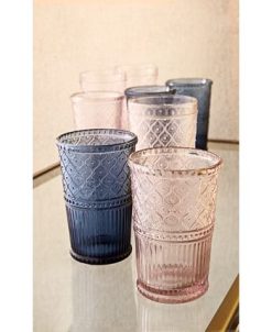 Godinger Claro Modern Vintage Tumbler Glasses, Set Of Four, 12 Oz 9 Godinger Claro Modern Vintage Tumbler Glasses, Set Of Four, 12 Oz -VilleroyBoch shop 23345765 fpx