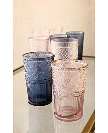 Godinger Claro Modern Vintage Tumbler Glasses, Set Of Four, 12 Oz 5 Godinger Claro Modern Vintage Tumbler Glasses, Set Of Four, 12 Oz - Image 3