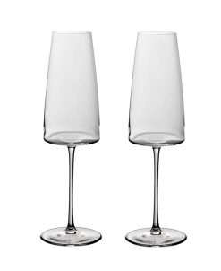 Villeroy & Boch Metro Chic Champagne Flute Set, 2 Piece