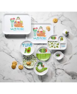 Godinger World Of Eric Carle Children's Avocado Feeding Set, 3 Piece -VilleroyBoch shop 23443118 fpx