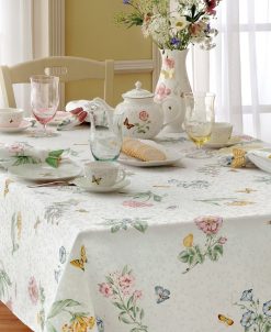 Lenox Butterfly Meadow Tablecloth 52 X 52