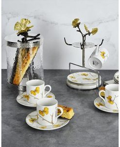 Michael Aram Butterfly Ginkgo 9 Piece Demitasse Cups And Stand Set 9 Michael Aram Butterfly Ginkgo 9 Piece Demitasse Cups And Stand Set -VilleroyBoch shop 23495498 fpx