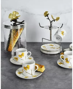 Michael Aram Butterfly Ginkgo 9 Piece Demitasse Cups And Stand Set 10 Michael Aram Butterfly Ginkgo 9 Piece Demitasse Cups And Stand Set -VilleroyBoch shop 23495498 fpx