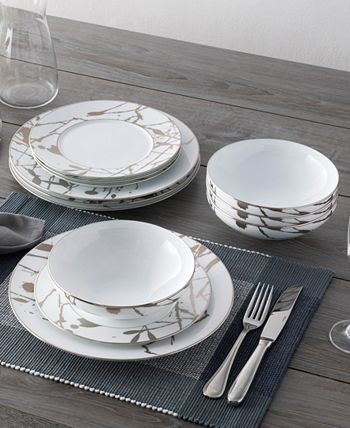 Noritake Raptures Platinum 12 Piece Set, Service For 4 4 Noritake Raptures Platinum 12 Piece Set, Service For 4 - Image 2